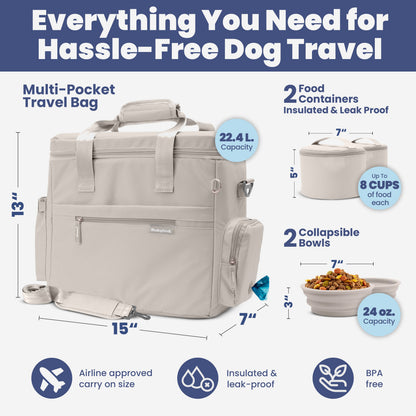 The Original Doggy Bag® Dog Travel Bag