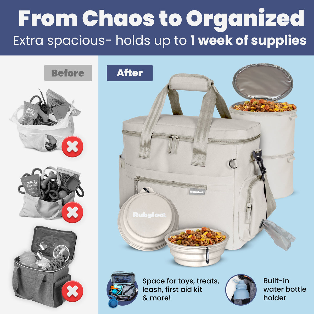 The Original Doggy Bag® Dog Travel Bag