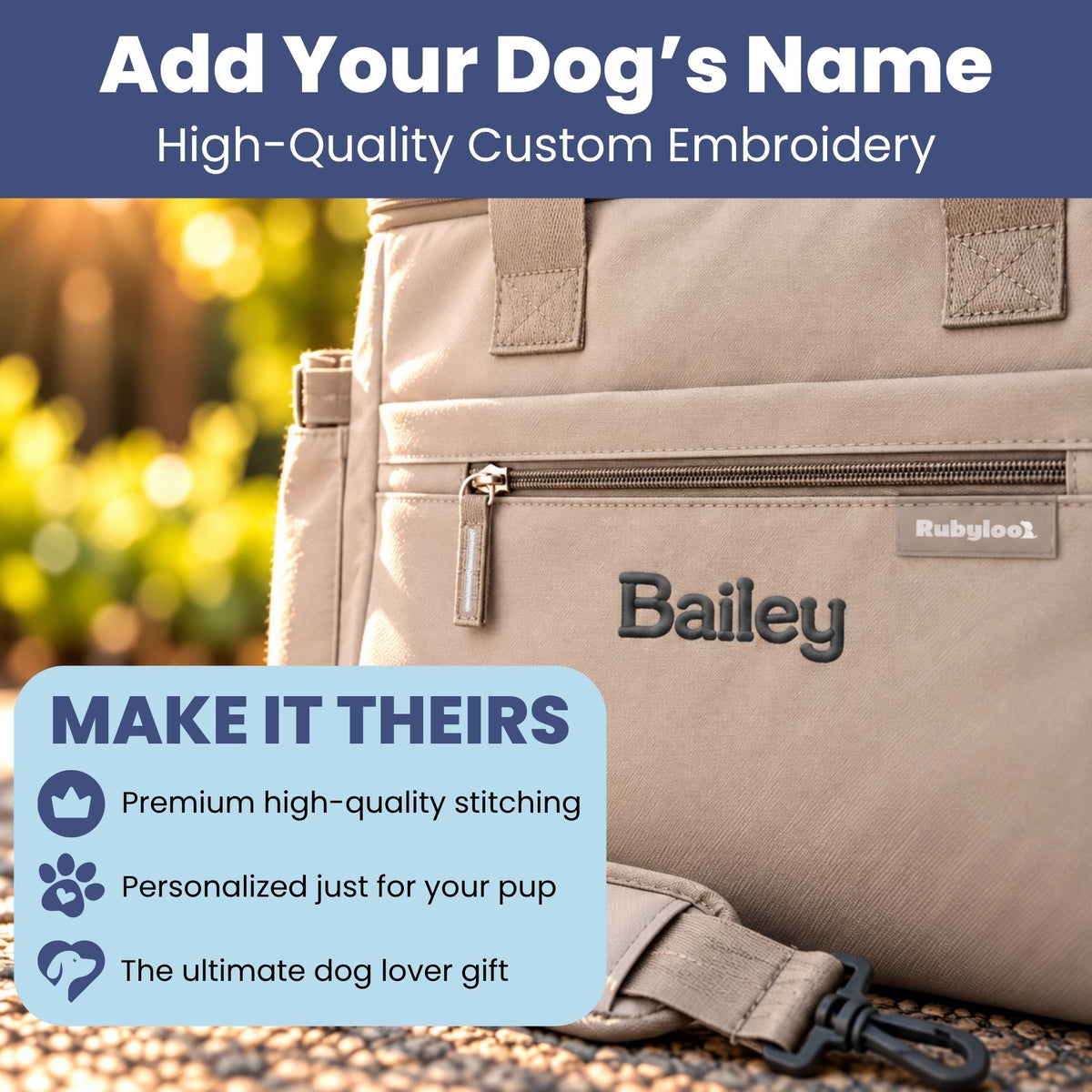 The Original Doggy Bag® Dog Travel Bag